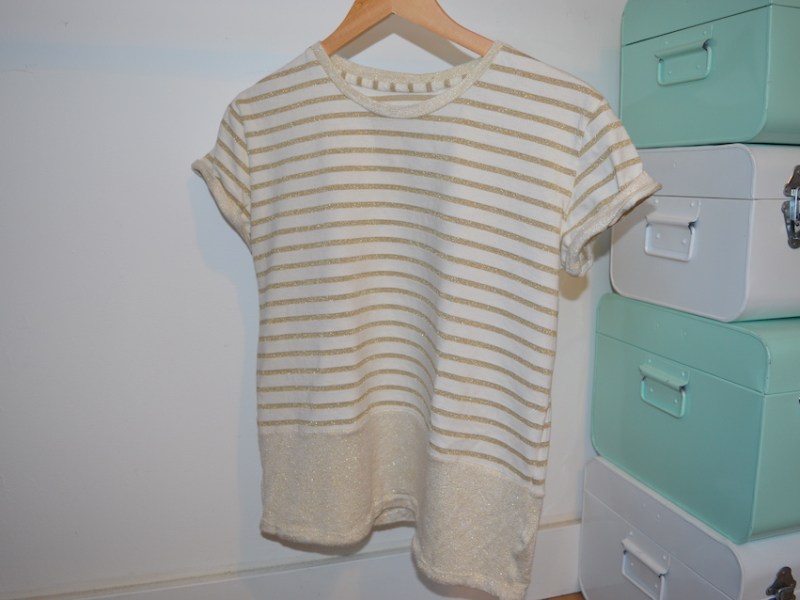 Couture du T.shirt Jeanne de Ready to Sew – Version 2